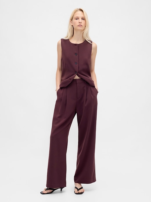 Image number 1 showing, 365 High Rise Pleated Trousers