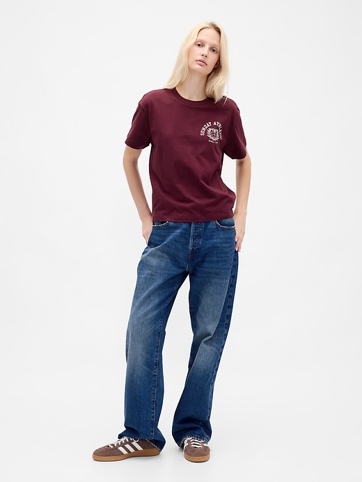 Image number 2 showing, Relaxed Graphic Logo T-Shirt