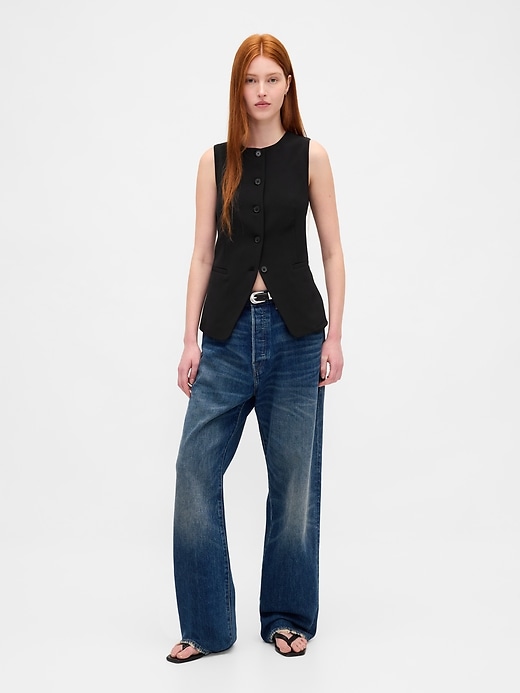 Image number 2 showing, High-Neck Vest