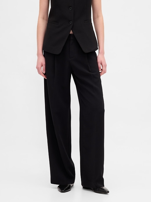 Image number 2 showing, 365 Low Rise Pleated Wide-Leg Trousers