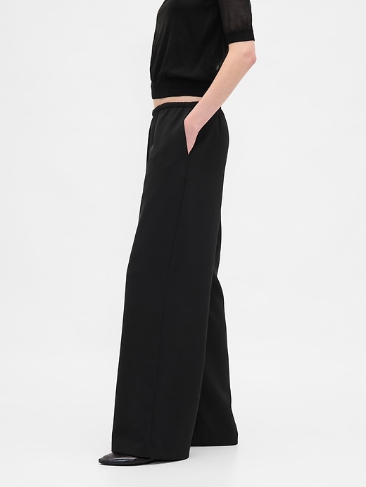 Easy Wide-Leg Pants