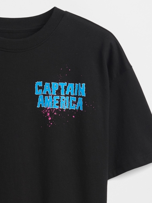 L'image numéro 3 présente T-shirt décontracté à imprimé Marvel pour Enfant