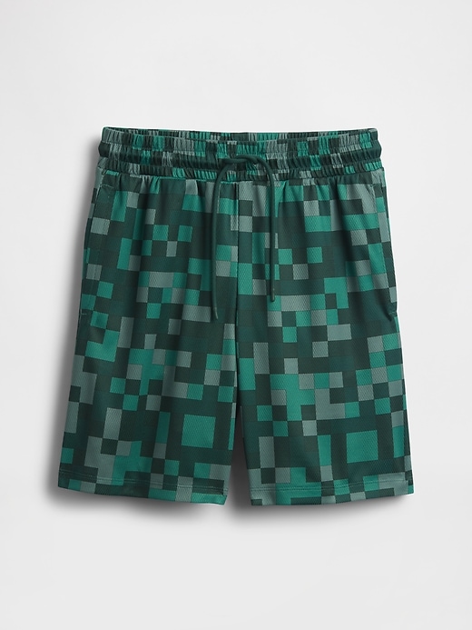 Image number 2 showing, Kids GapFit 6" Recycled Mesh Easy Shorts