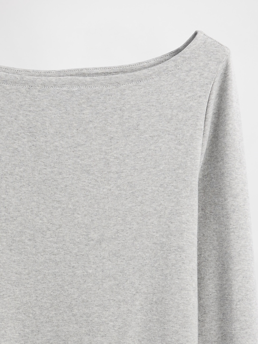 Image number 4 showing, Modern Boatneck T-Shirt