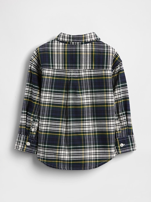 Image number 2 showing, Baby & Toddler Oversized Oxford Shirt