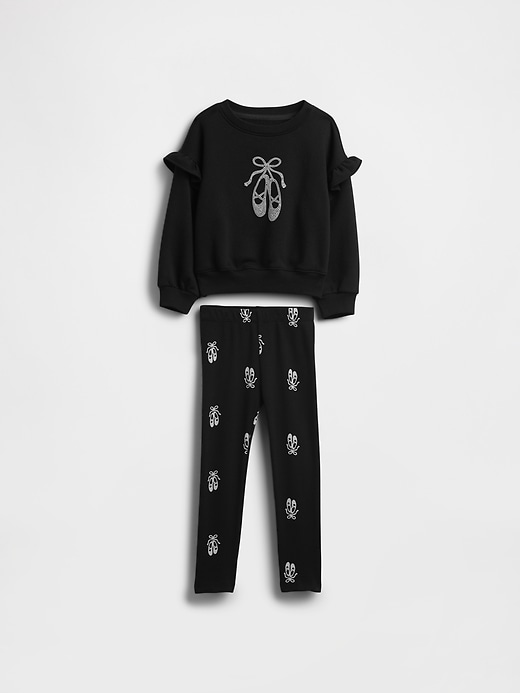 Image number 2 showing, Baby & Toddler Sweatshirt & Leggings Set