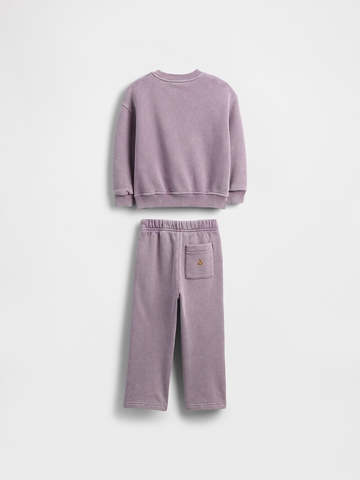 L'image numéro 4 présente Ensemble en coton ouaté délavé VintageDoux pour Bébé et Tout-petit