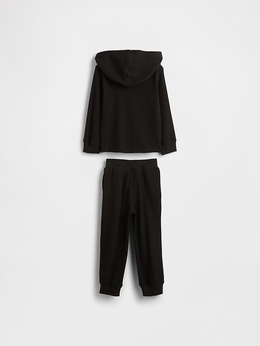 L'image numéro 3 présente Ensemble en tricot gaufré pour Bébé et Tout-petit