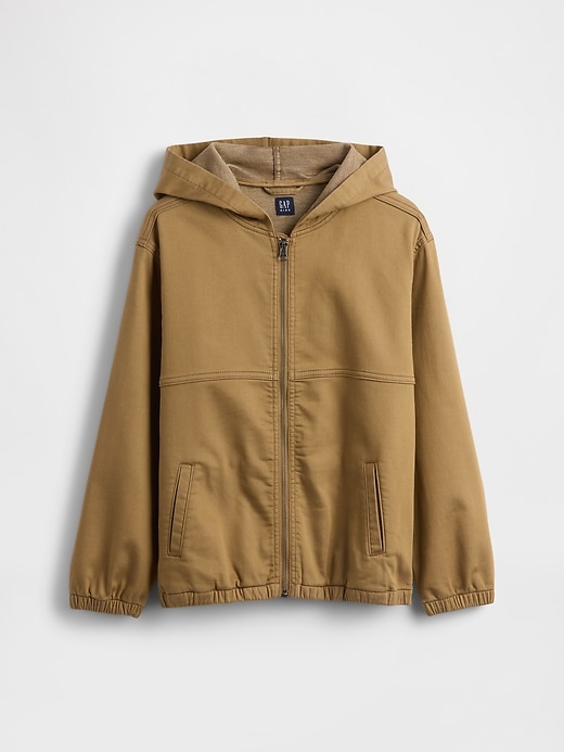 Image number 2 showing, Kids Knit Denim Jacket