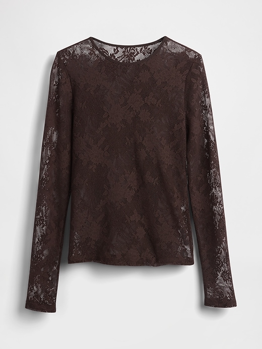 Image number 5 showing, Sheer Lace Top