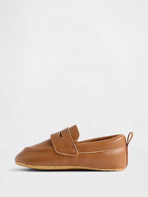 Image number 5 showing, Baby Vegan Leather Loafers