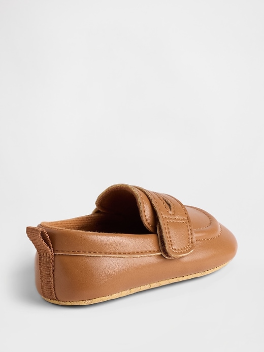 Image number 4 showing, Baby Vegan Leather Loafers