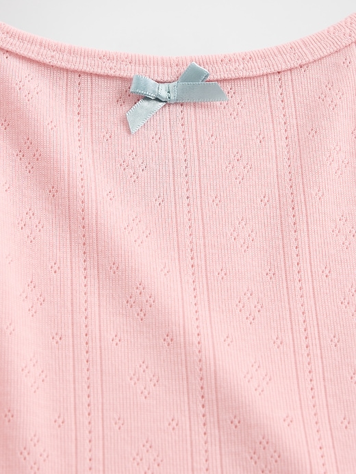 Image number 4 showing, Kids Recycled Pointelle Tank PJ Set