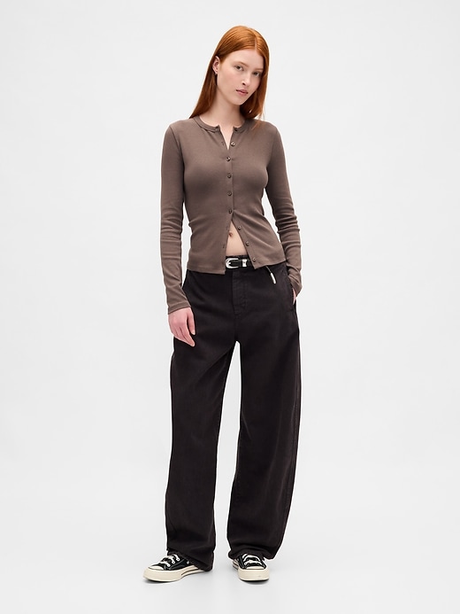 Image number 2 showing, Modern Crewneck Cardigan