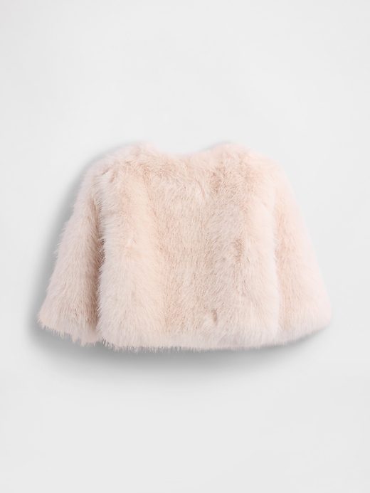 Image number 2 showing, Toddler Faux Fur Jacket