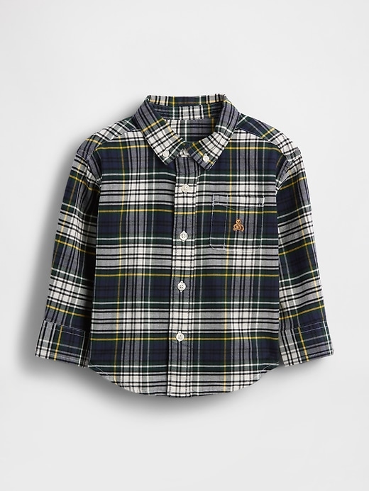 Image number 1 showing, Baby & Toddler Oversized Oxford Shirt