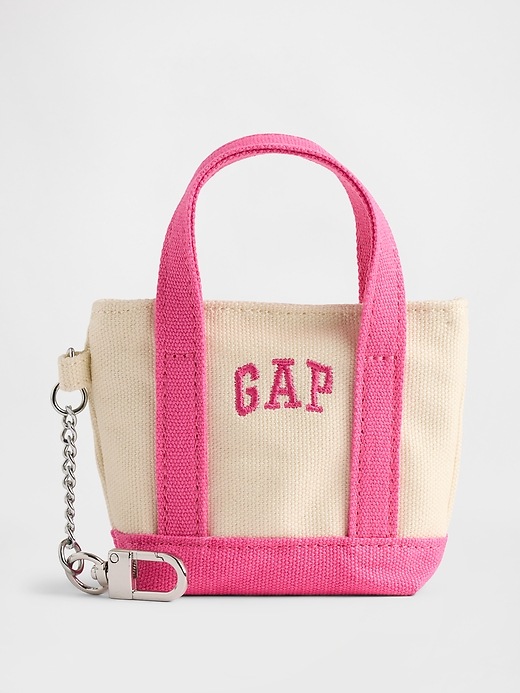 Image number 1 showing, Logo Tote Keychain Charm