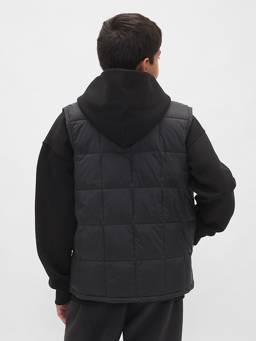 Image number 3 showing, Kids Recycled Lightweight Puffer Vest