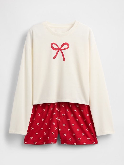 Image number 2 showing, Kids Recycled PJ Short Set