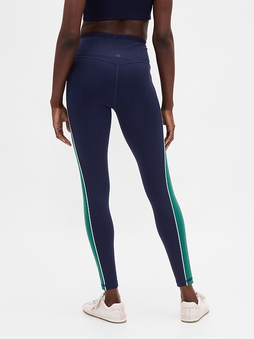Image number 4 showing, GapFit High Rise Power Full Length Stripe Leggings
