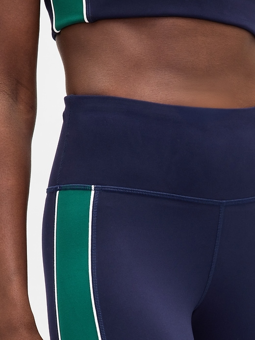 Image number 5 showing, GapFit High Rise Power Full Length Stripe Leggings