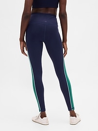 Image number 4 showing, GapFit High Rise Power Full Length Stripe Leggings