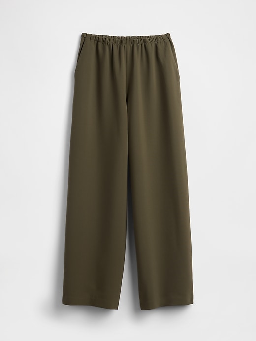 Image number 7 showing, Easy Wide-Leg Pants