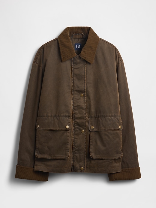 Image number 5 showing, Waxed Canvas Barn Jacket