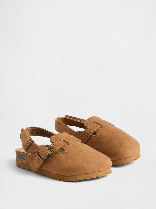Image number 2 showing, Toddler Vegan Suede Clogs