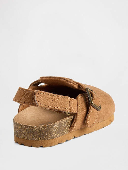 Image number 4 showing, Toddler Vegan Suede Clogs