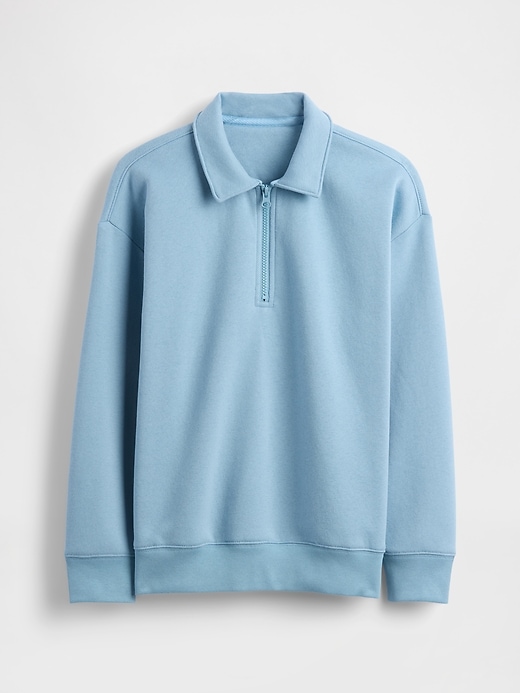 Image number 2 showing, Kids VintageSoft Quarter-Zip Pullover