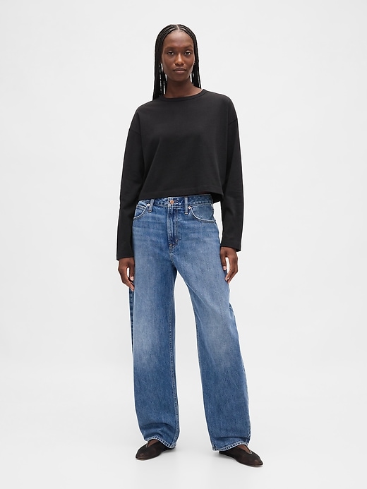 Image number 2 showing, Heavyweight Crop T-Shirt