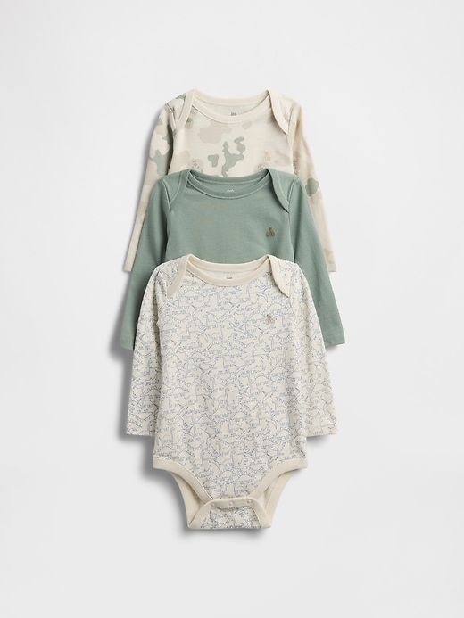 Image number 1 showing, Baby First Favorites Organic Cotton Bodysuit (3-Pack)