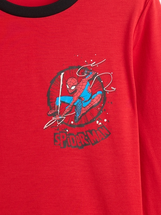 Image number 3 showing, Kids Marvel Spider-Man Recyled PJ Set