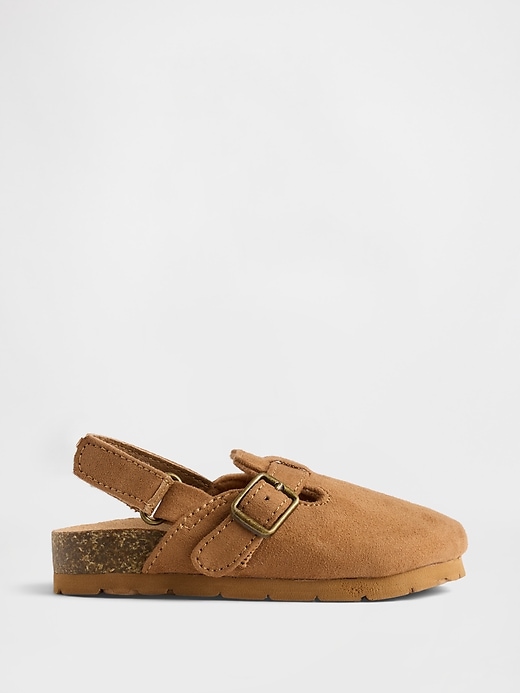Image number 1 showing, Toddler Vegan Suede Clogs