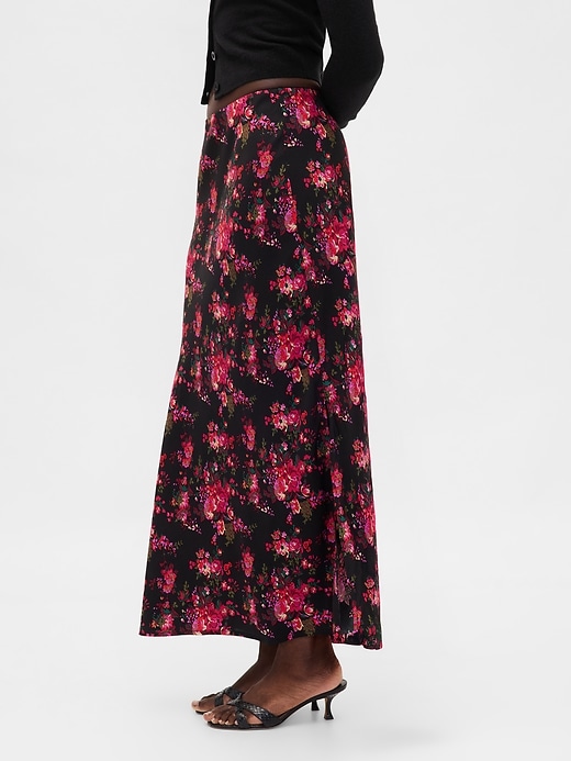 Image number 3 showing, Maxi Slip Skirt