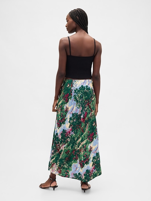Image number 2 showing, Maxi Slip Skirt