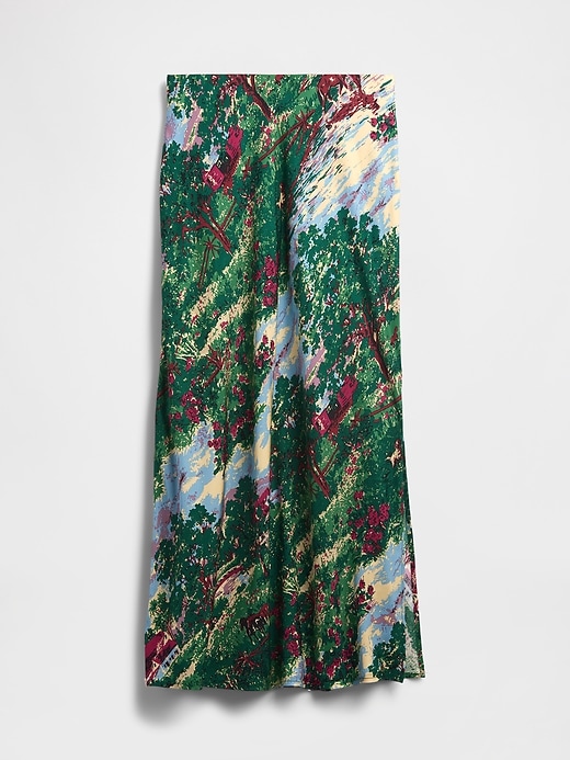 Image number 6 showing, Maxi Slip Skirt