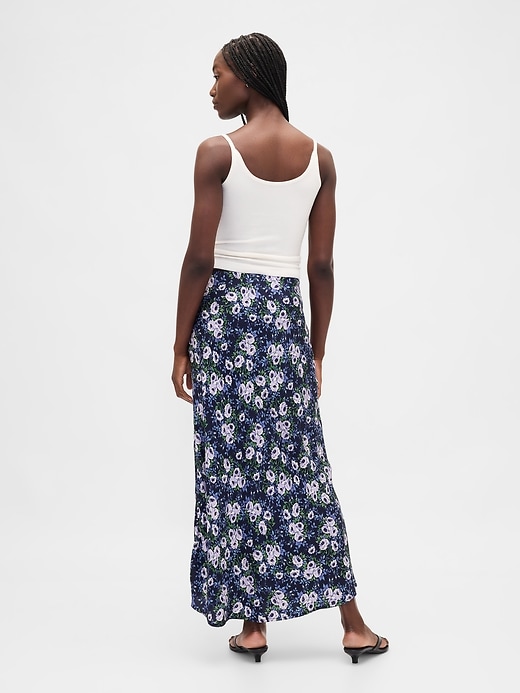 Image number 2 showing, Maxi Slip Skirt