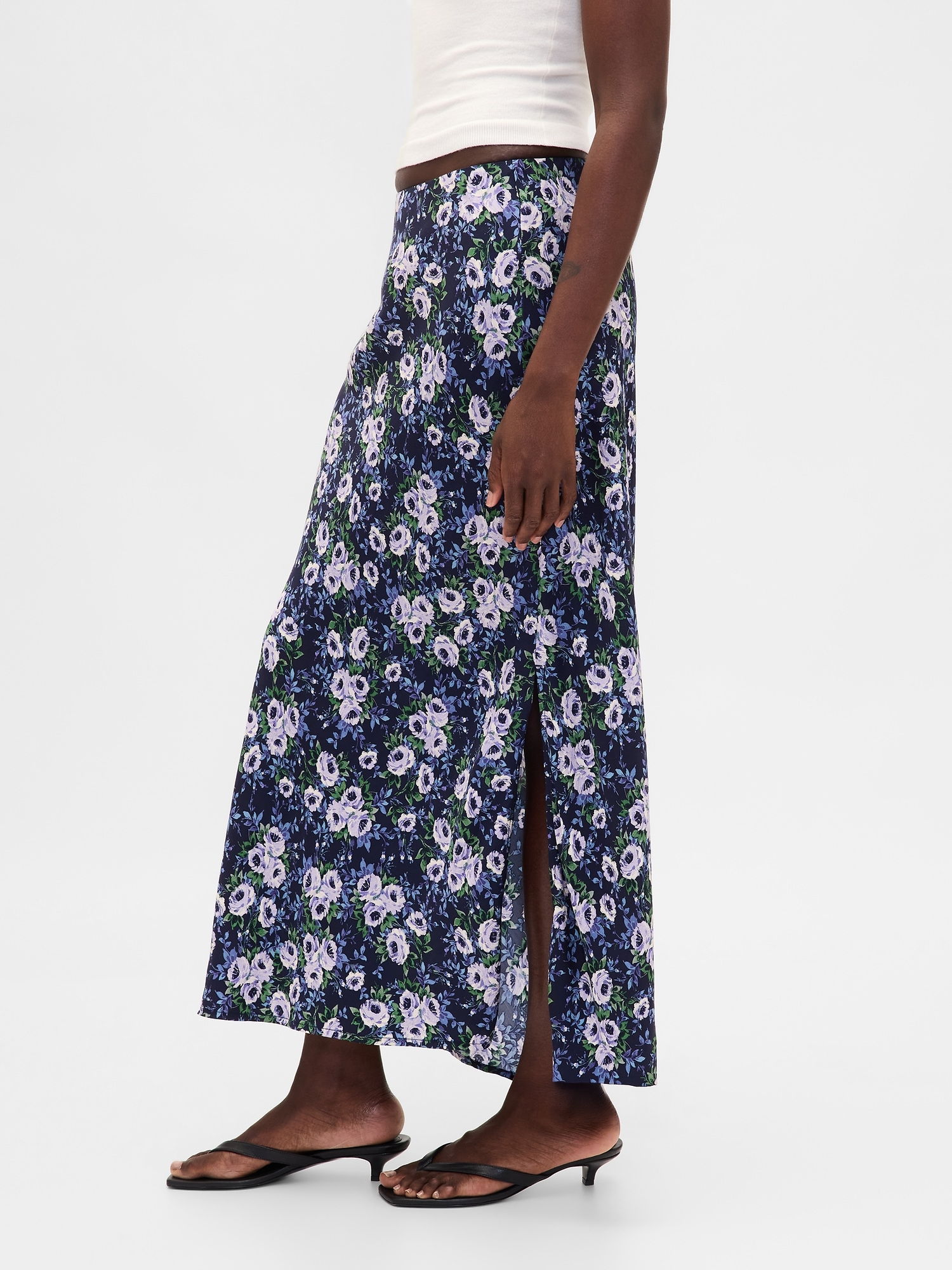 Maxi Slip Skirt