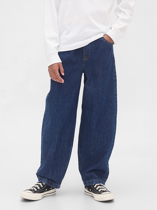 Image number 3 showing, Kids Easy Baggy Taper Jeans