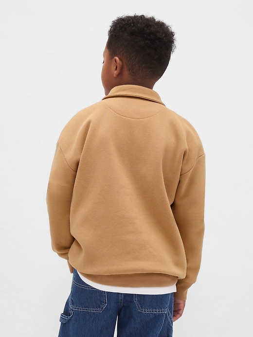 Image number 3 showing, Kids VintageSoft Quarter-Zip Pullover