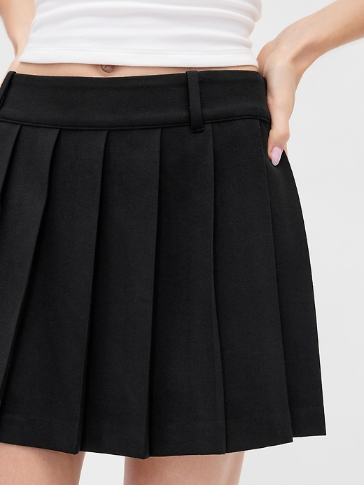 Pleated Mini Skort