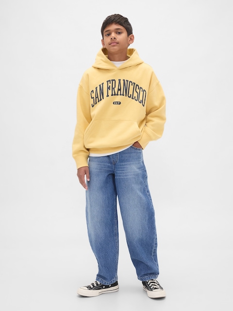 Kids Easy Baggy Taper Jeans