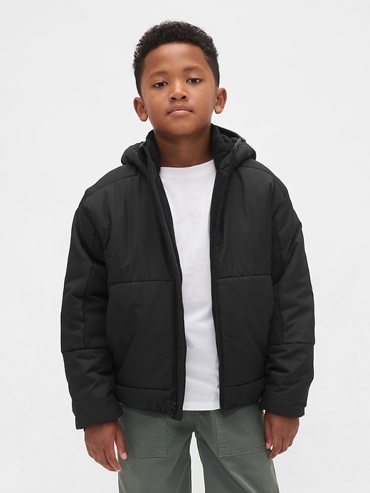 Image number 1 showing, Kids Recycled Puffer Jacket