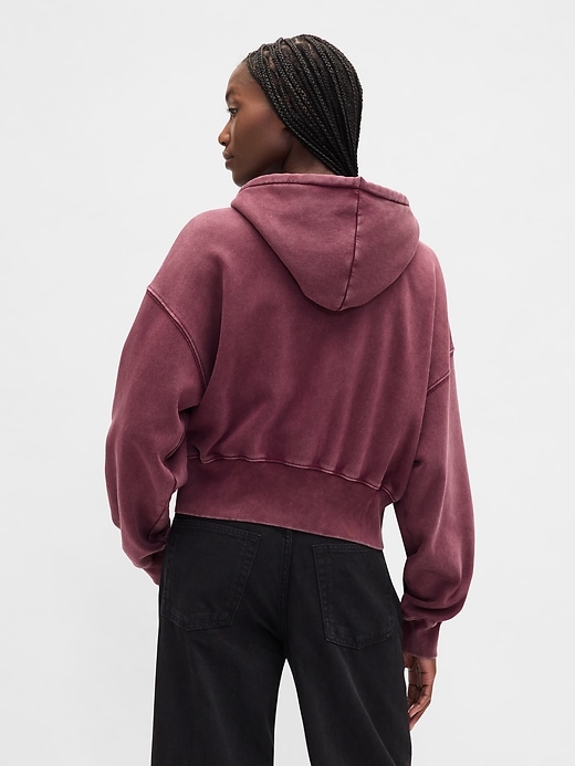 VintageSoft Wedge Zip Hoodie | Gap