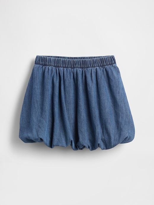 Image number 2 showing, Kids Denim Bubble Skirt