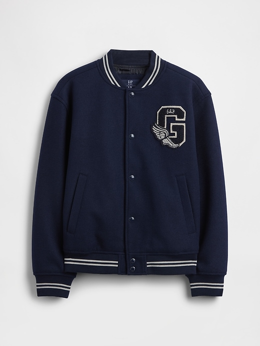 Image number 6 showing, Kids Varsity Logo Bomber Jacket
