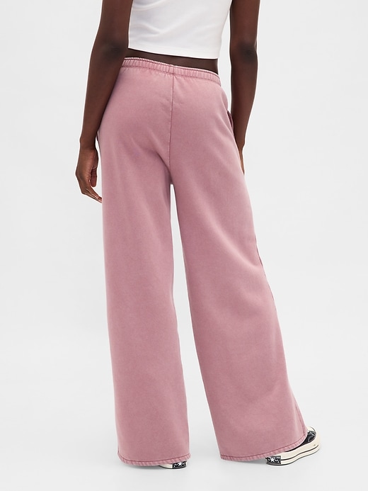 Image number 4 showing, VintageSoft Baggy Wide-Leg Sweatpants