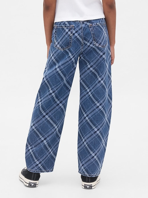Image number 4 showing, Kids High Rise Easy Barrel Jeans